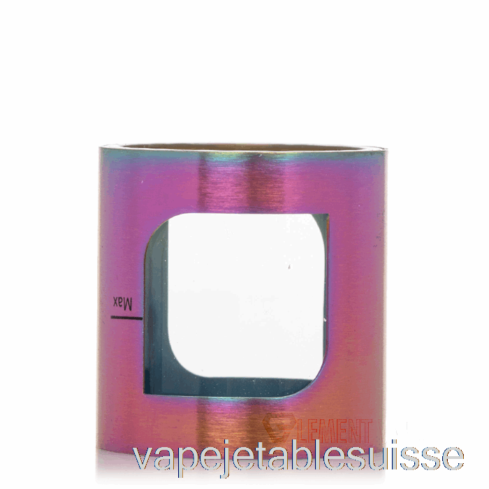 Vape Suisse Aspire Pockex Remplacement Tube Pyrex Arc-en-ciel